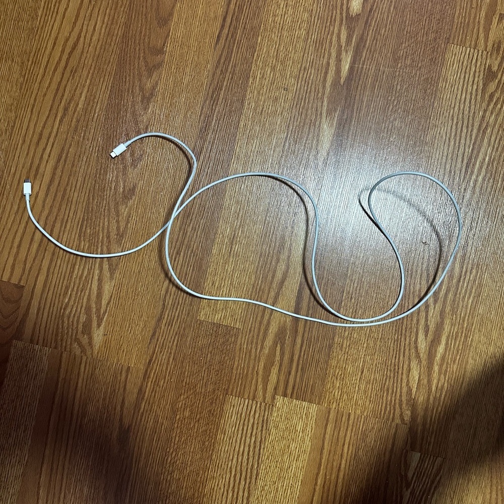 COPY - 3 Sets Of Cords + Apple Watch Charger + Amazon Basics Block